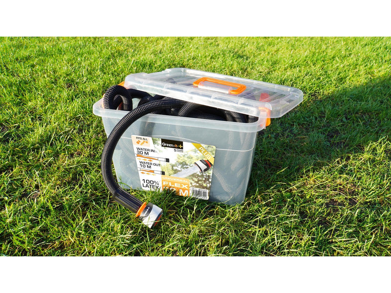 Greenit PLUS Flexihose – Flex3 – 30 metres Colour: black