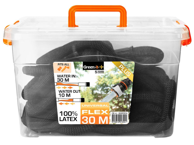 Greenit PLUS Flexihose – Flex3 – 30 metres Colour: black