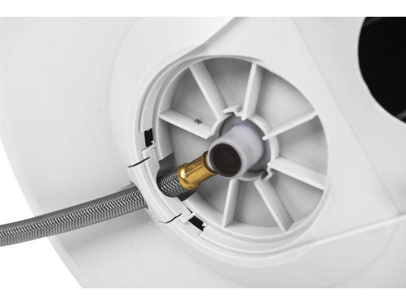 Greenit Hose reel with 35 m hose and automatic retraction