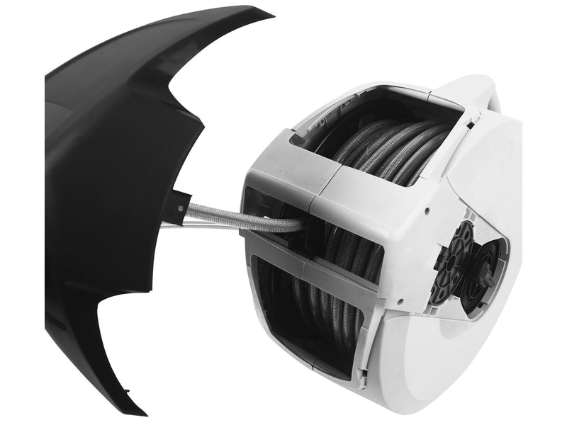 Greenit Hose reel with 35 m hose and automatic retraction