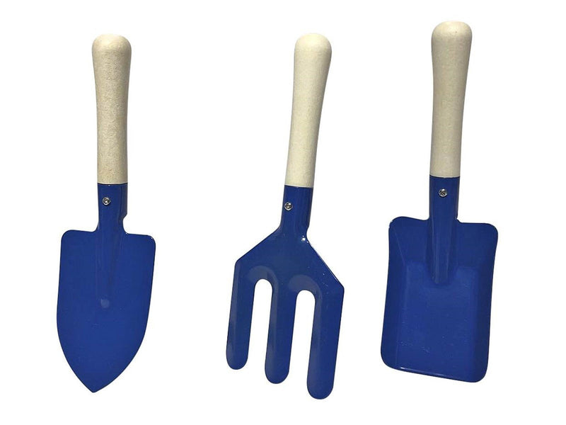 Greenit Junior gardening tool set 3 pcs. - blue