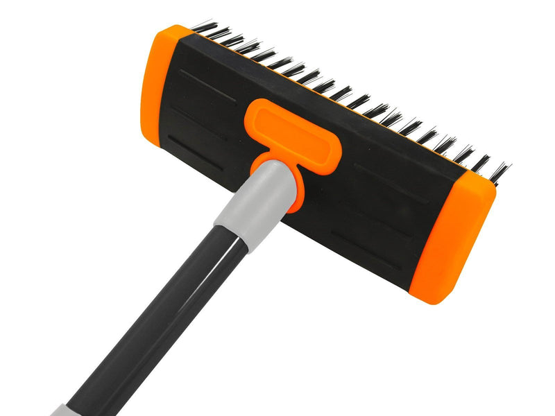 Greenit Flagstone cleaner set with telescopic shaft
