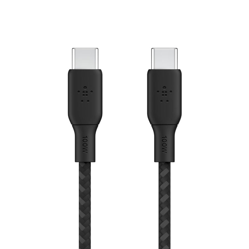 Belkin Boost Charge USB-C auf USB-C Kabel 100W (2m, Schwarz)