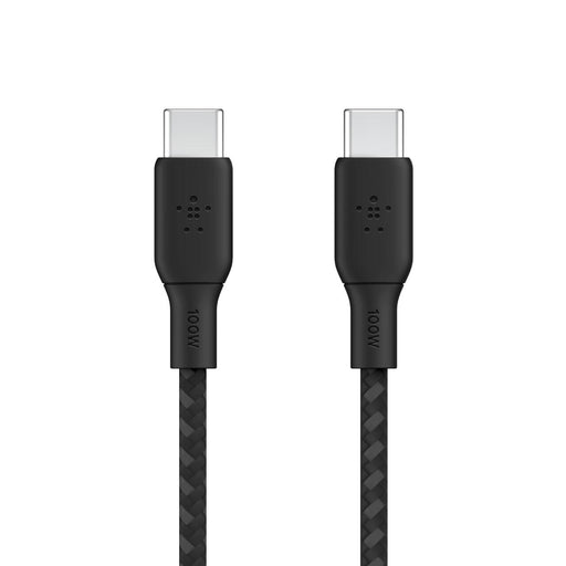 Belkin Boost Charge USB-C auf USB-C Kabel 100W (2m, Schwarz)