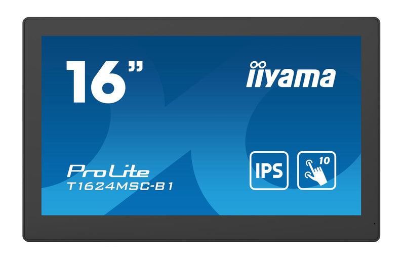 iiyama Monitor ProLite T1624MSC-B1 Touch-LED-Display 39,5 cm (15,6')