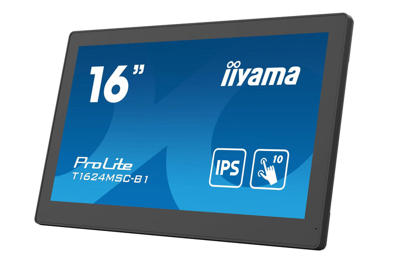 iiyama Monitor ProLite T1624MSC-B1 Touch-LED-Display 39,5 cm (15,6')