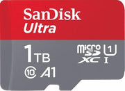 SanDisk Ultra microSDXC Speicherkarte 1 TB + SD Adapter