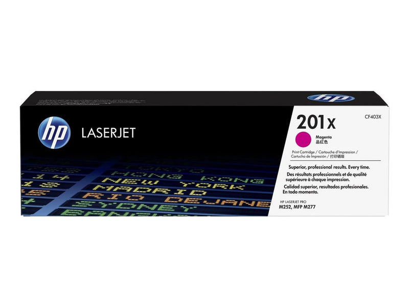 HP 201X / CF403X High Capacity Magenta Toner