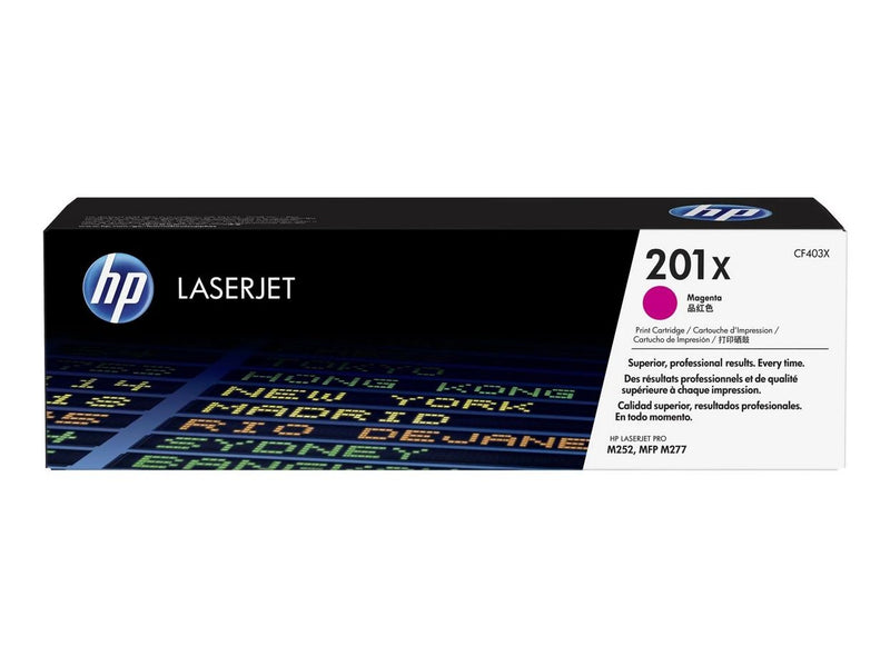 HP 201X / CF403X High Capacity Magenta Toner