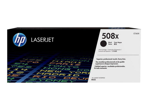 HP 508X / CF360X High Capacity Black Toner