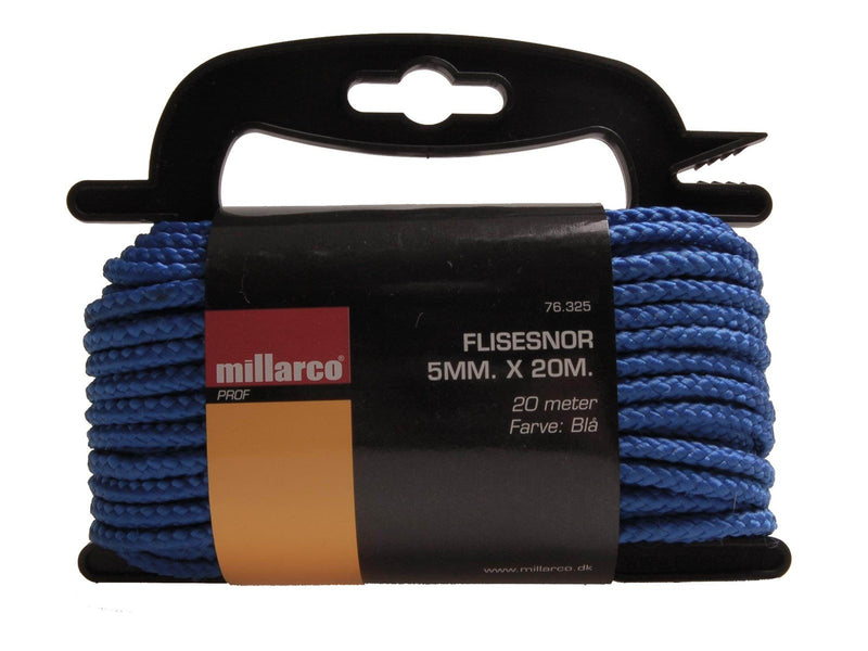 Workit Tile cords 5mm 20m blue