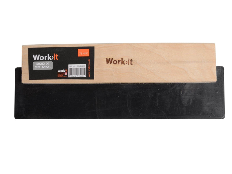 Workit Rubber trowel 200mm