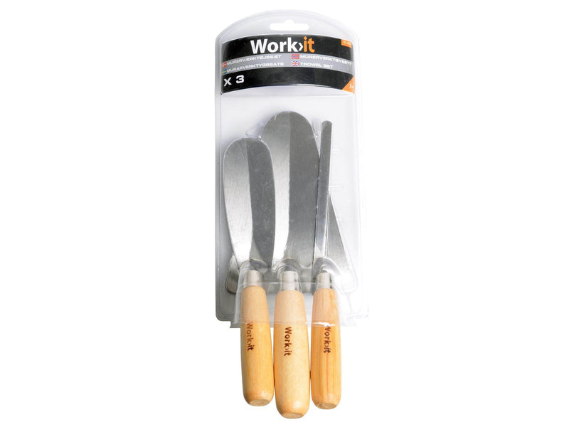 Workit Trowel set - 3 pcs.
