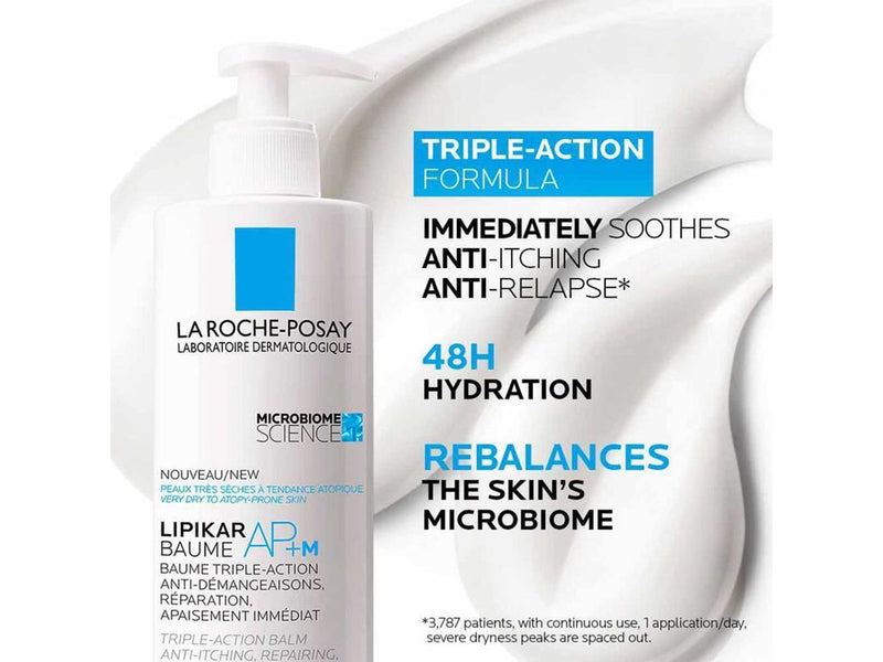 La Roche-Posay Lipikar Baume AP+M Body Moisturizer w/Pump 400ml