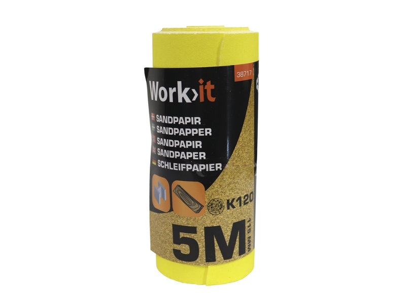 Workit Sandpaper roll - K120
