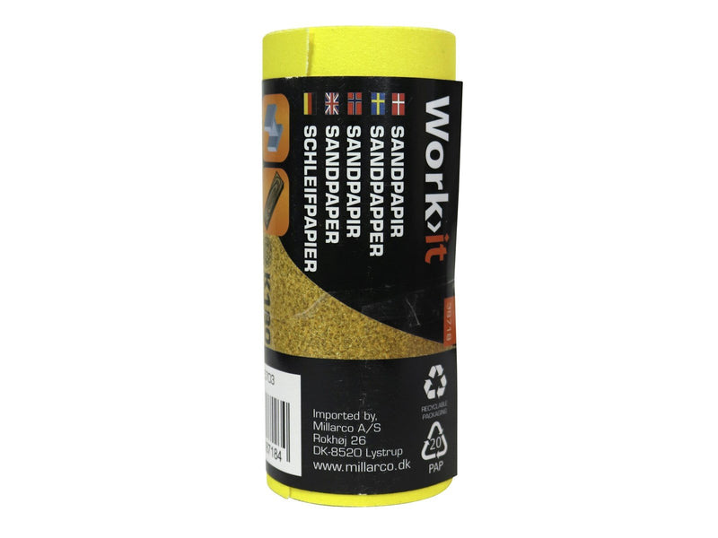 Workit Sandpaper roll - K180