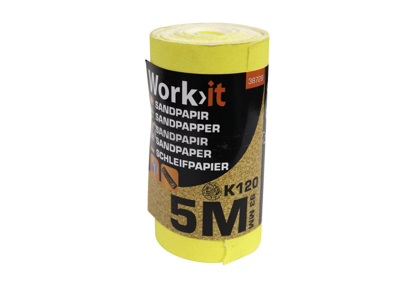 Workit Sandpaper roll - K120
