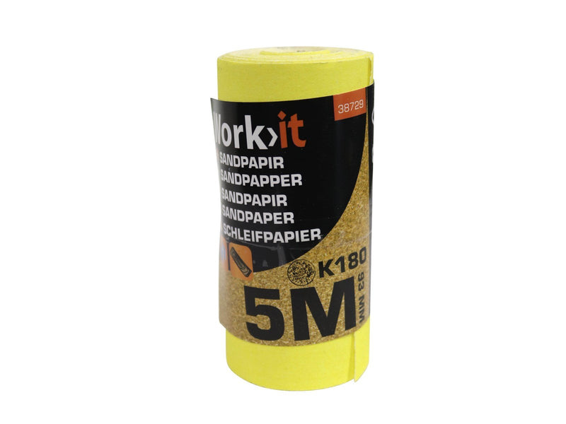 Workit Sandpaper roll - K180