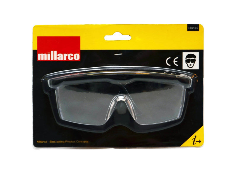 Millarco Safety glasses - black frame