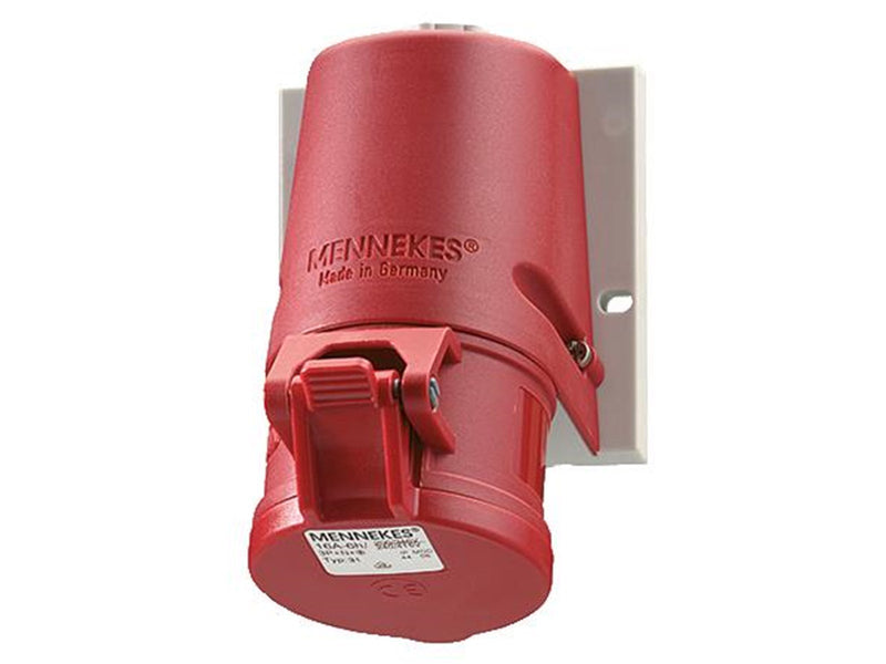 Mennekes Wall mounted recept. 16a5p6h400v ip44