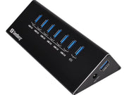 Sandberg 7-Port USB 3.0 Hub USB-Hubs - USB 3.0 - 7 - Schwarz