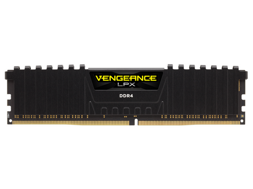 Corsair Vengeance LPX DDR4-2400 - 8GB - CL14 - Single Channel (1 pcs) - Intel XMP - Schwarz