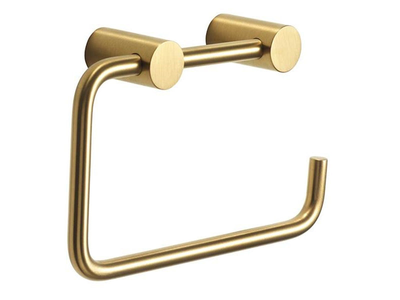 Pressalit Toilet paper holder brushed brass