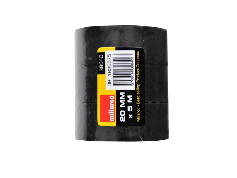 Millarco Insulation tape 3pcs. - Black