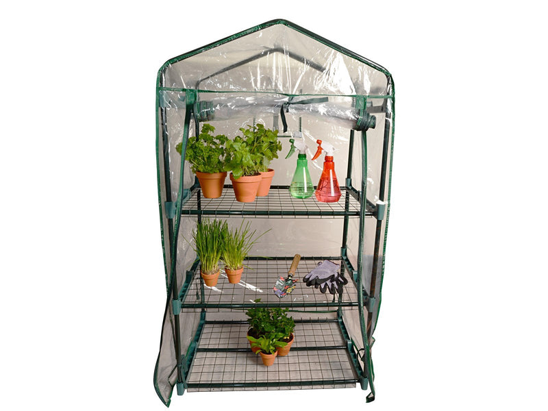 Greenit Mini greenhouse - 3 shelves