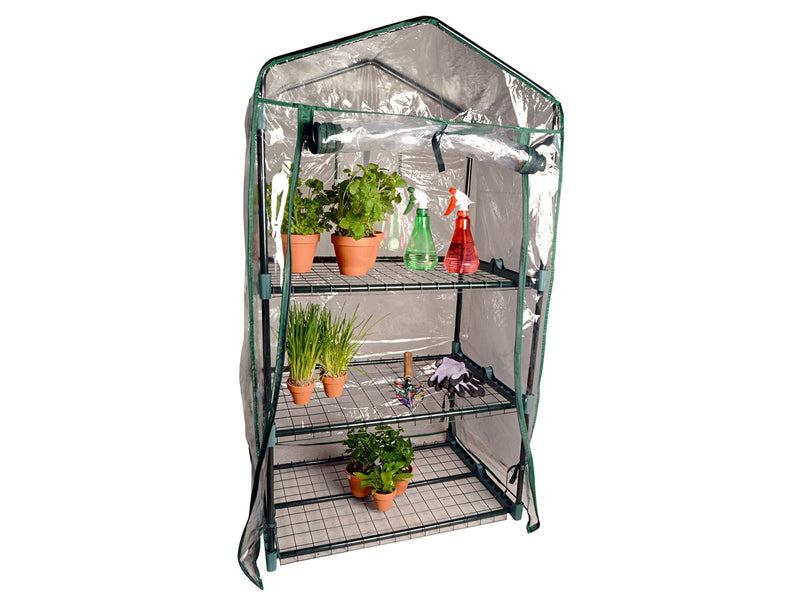 Greenit Mini greenhouse - 3 shelves