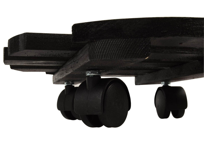 Greenit Trolley - black wood