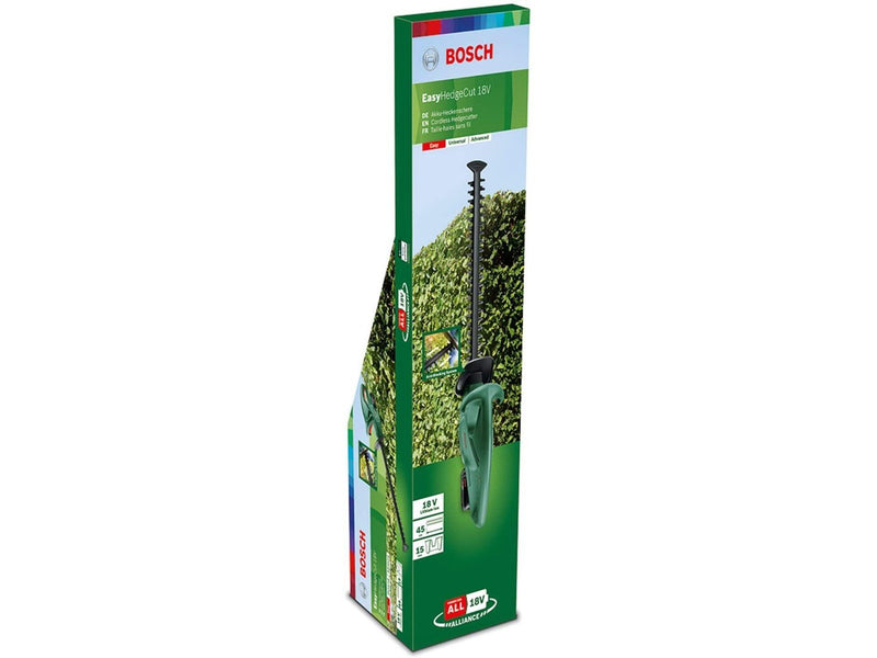 Bosch EasyHedgeCut 18-45 + Charger + 2.0 Ah Battery