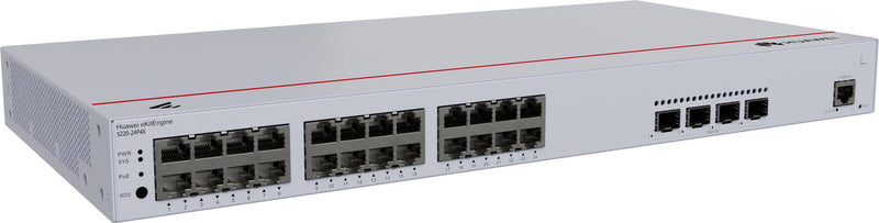 Huawei eKit Switch S220-24P4X 24x 1GbE RJ45 + 4x 10GbE SFP managed L2