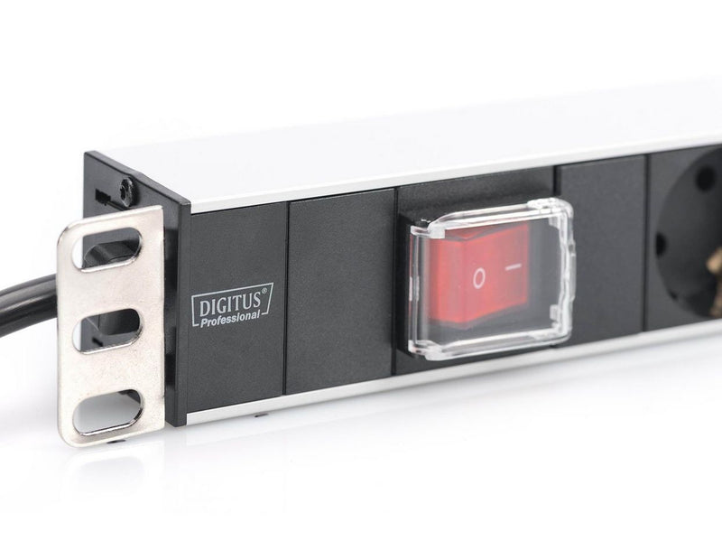 DIGITUS 7-Port - 1U - Aluminum PDU