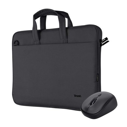 Trust Bologna Laptoptaschen-Maus-Set - Schwarz