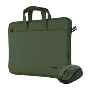 Trust Bologna Laptoptaschen-Maus-Set - Grün