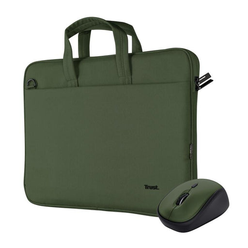 Trust Bologna Laptoptaschen-Maus-Set - Grün