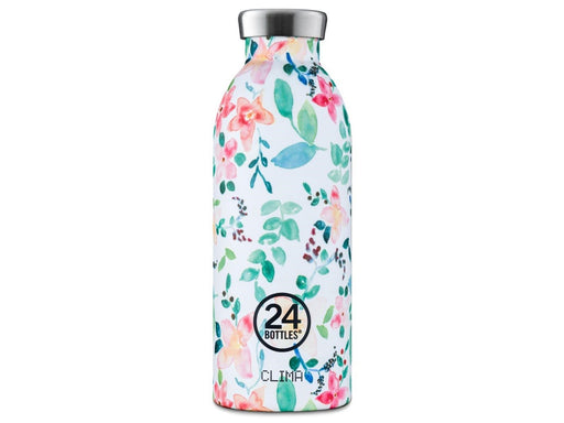 24Bottles Clima - Stone Finish - Little Buds - Multi Patterns - 500 ml