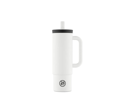 24Bottles - Straw Cup - Ice White - 800 ml