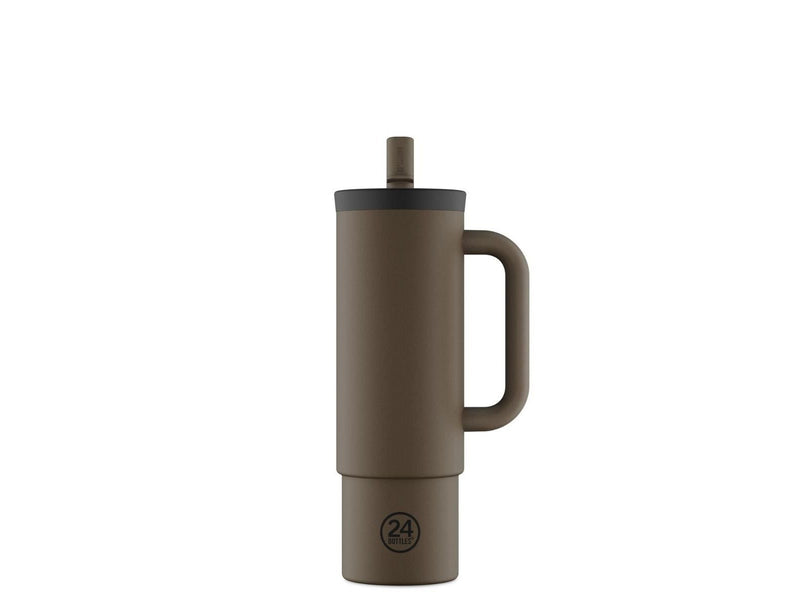 24Bottles - Straw Cup - Mocha - 800 ml