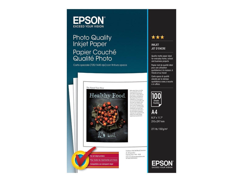 Epson PAPIR A4 Photo Quality inkJet.