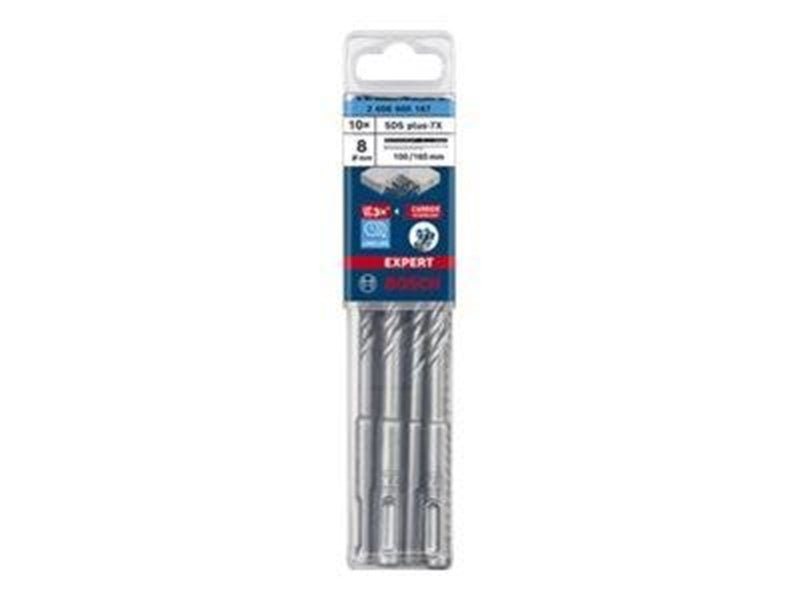 Bosch HAMMERBOR PLUS-7X 8X165MM 10 STK
