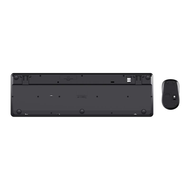 Trust Ody II Stilles kabelloses Tastatur-Maus-Set - Schwarz DE