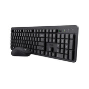 Trust Ody II Stilles kabelloses Tastatur-Maus-Set - Schwarz DE
