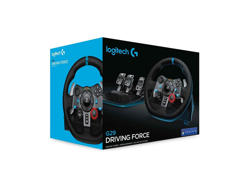 Logitech G29 Driving Force Racing Wheel (PS5 / PS4 / PS3 / PC) - Wired Lenkrad & Pedale Set - Sony PlayStation 4