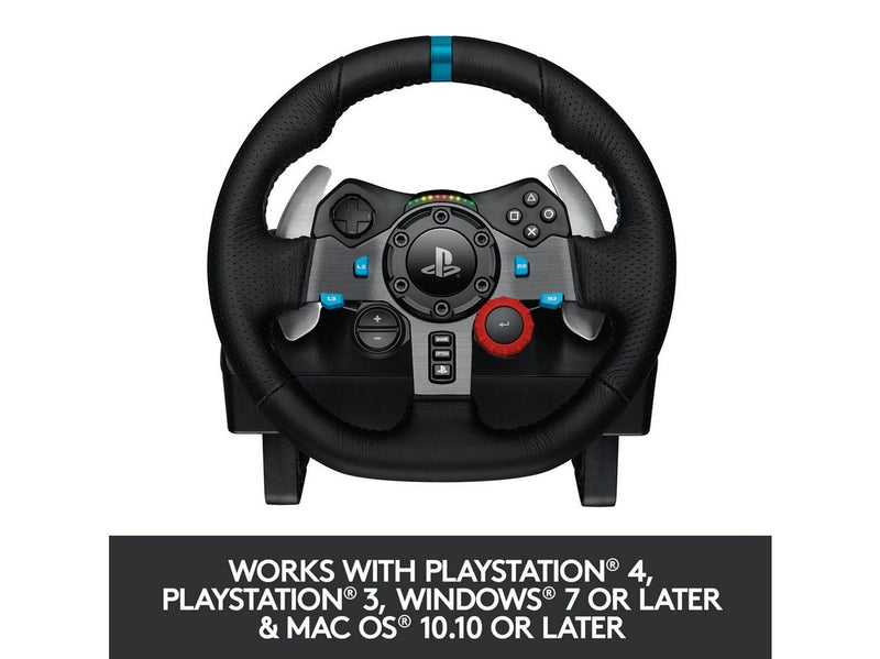 Logitech G29 Driving Force Racing Wheel (PS5 / PS4 / PS3 / PC) - Wired Lenkrad & Pedale Set - Sony PlayStation 4