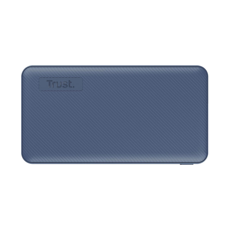 Trust Primo Ultradünne 10.000 mAh Powerbank - Blau