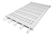 Digitus Fachboden 19'-Schränke festeinbau für 1.000mm Tiefe bis 120kg 1HE inkl. Kabelmanagement RAL7035 grau (DN-97684)