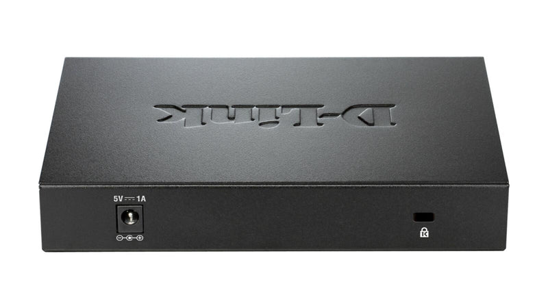 D-Link DGS-108 8-Port Gigabit Desktop Switch mit Metallgehäuse (DGS-108/E)