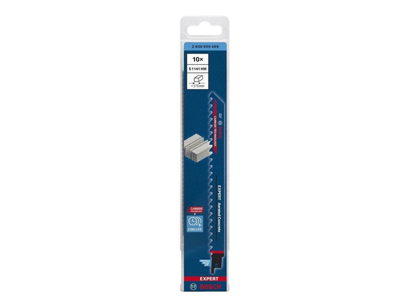 Bosch BAJONETSAVKLINGE S1141HM POREBETON 10STK